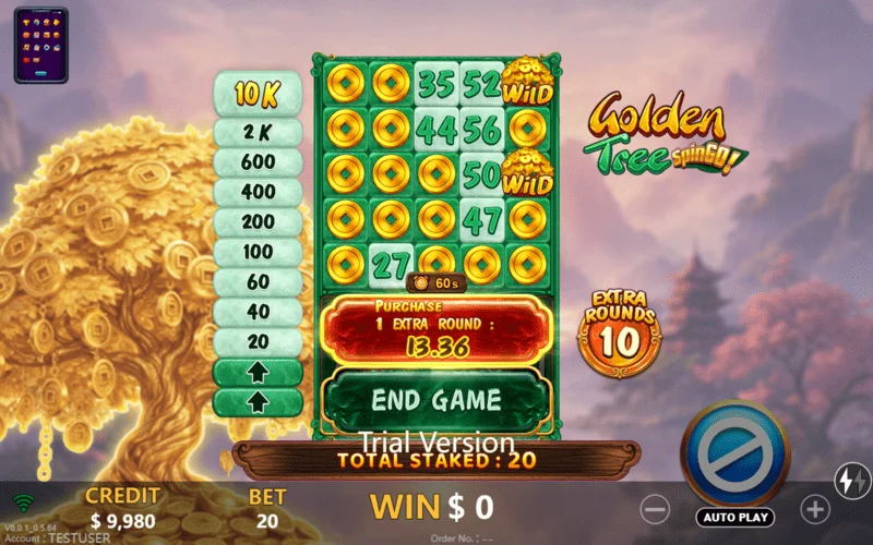 Golden Tree SpinGO! - extra draw
